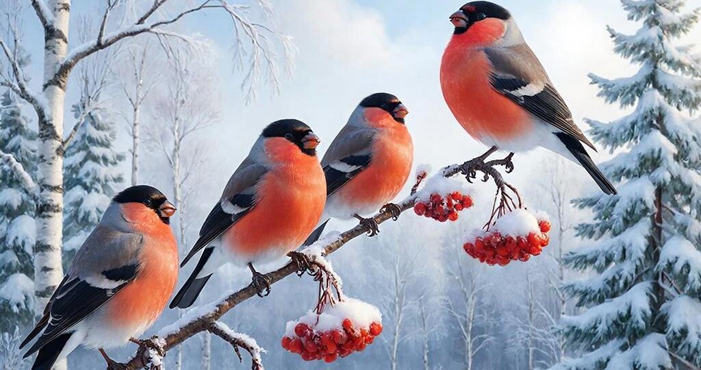 Где обитают снегири