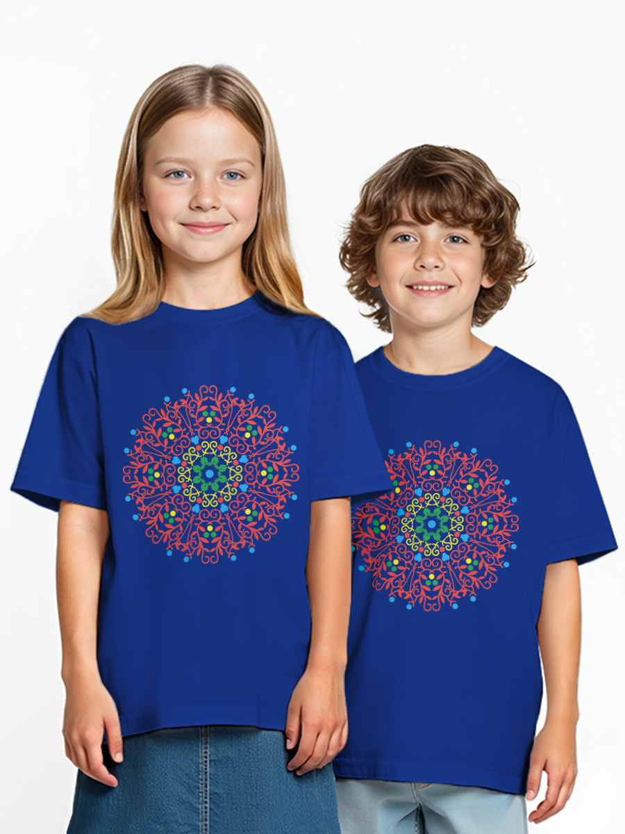 Иллюстрация автора канала. Узор "Восточная мандала"