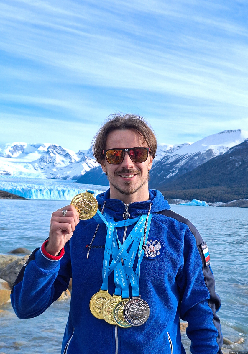 Марк Мордовцев. Фото: Федерация зимнего плавания Псковской области