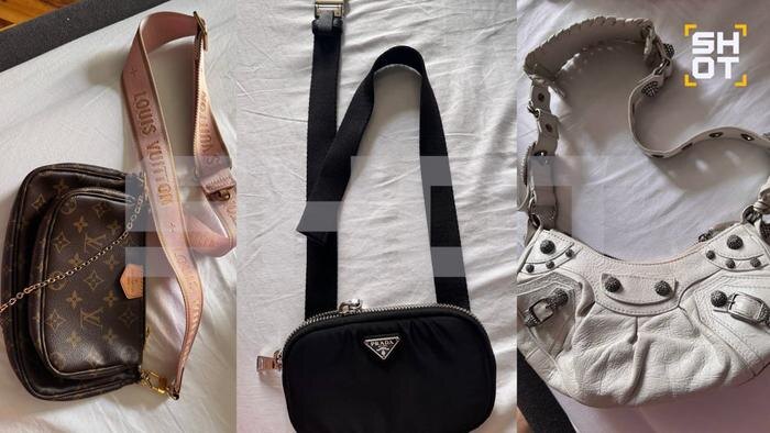 Сумки дочери Веры Брежневой. Фото © SHOT