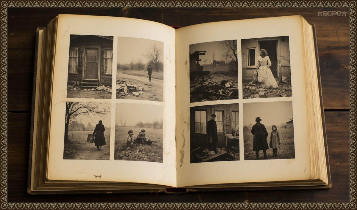 Часто на страницах альбома попадаются снимки, что напоминают нам то, о чём мы давно забыли.