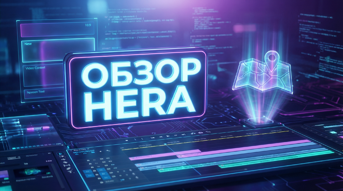 Обзор нейросети Hera.video. Как создавать карты как у Vox, графики и моушн-дизайн без After Effects. Бесплатный аналог для блогеров