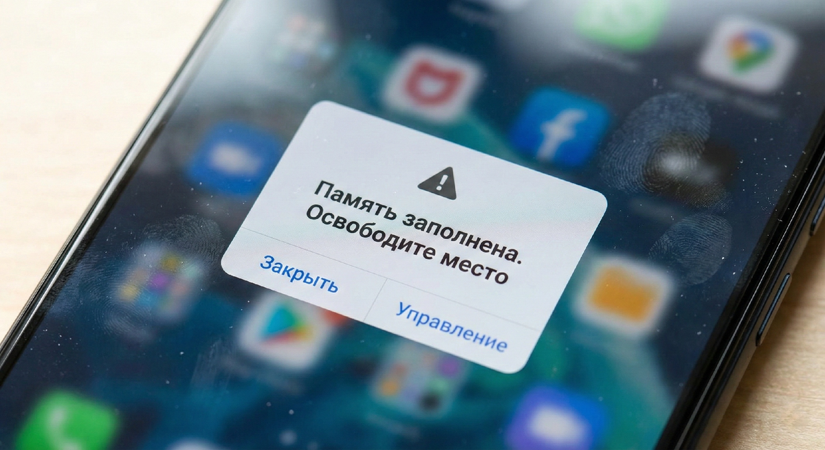 Это уведомление, которое мы все ненавидим.