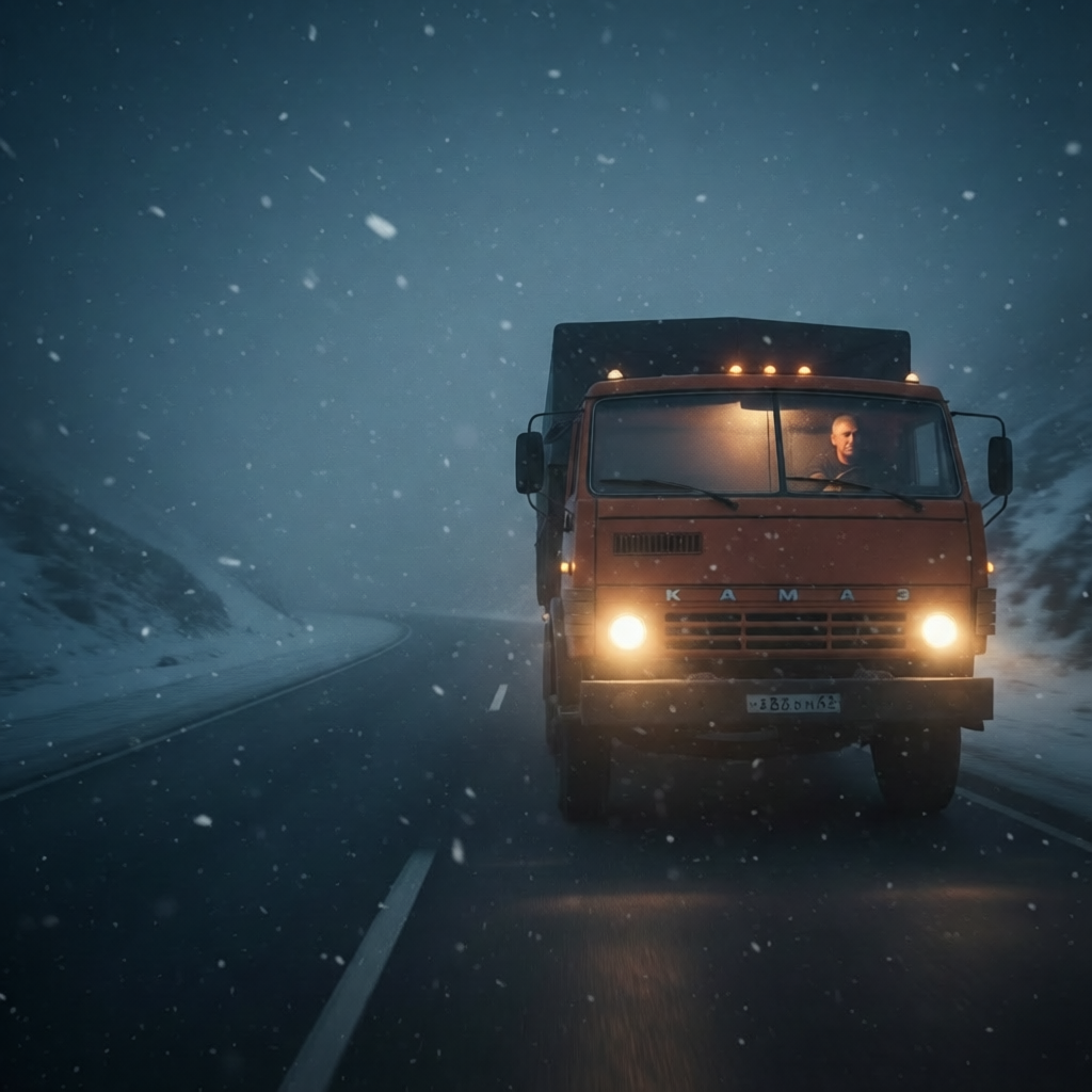 Я знаю: Михалыч присмотрит. И если вдруг в тумане сзади появится жёлтый свет старых фар — значит, сегодня твоя очередь жить.