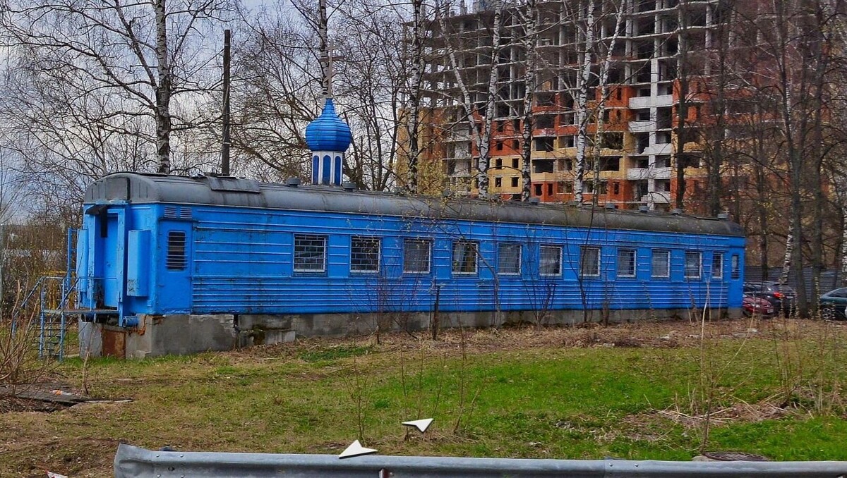    Что появилось на месте вагона-храма в Нижнем Новгороде   «Яндекс. Панорамы»