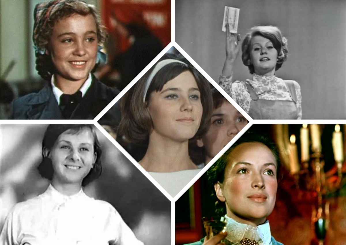 мой фотоколлаж - Назовите советскую актрису по её дебютной роли. Тест