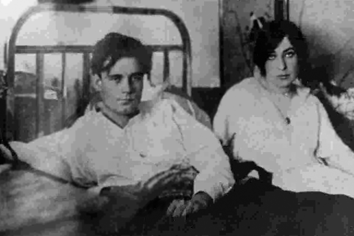 Нина Лебедева и Яков Тряпицын