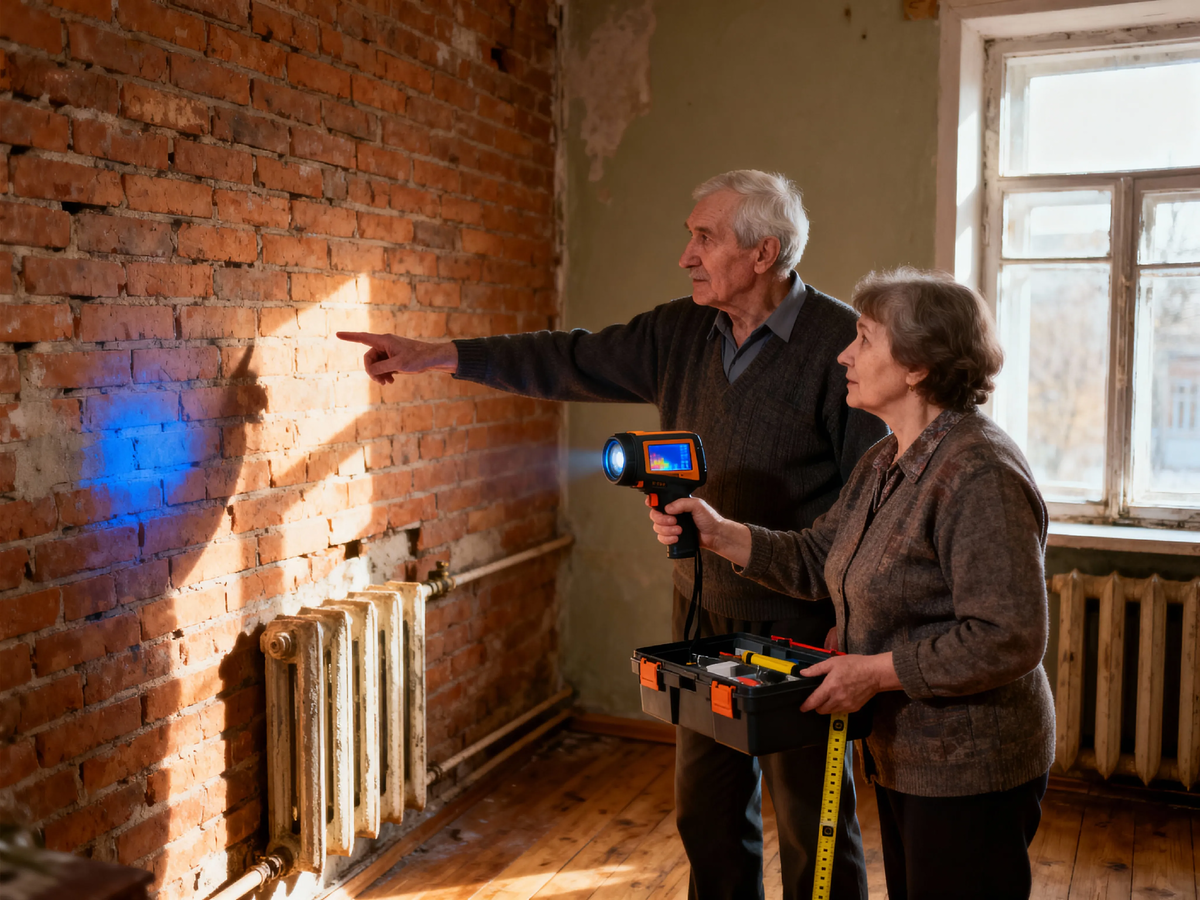 Иногда чтобы найти ответ, нужно перестать смотреть на стены и начать видеть потоки — тёплого воздуха, уходящего в никуда, и холодного, пробирающегося внутрь. Первый шаг к экономии — это осознание. 💭🌬️