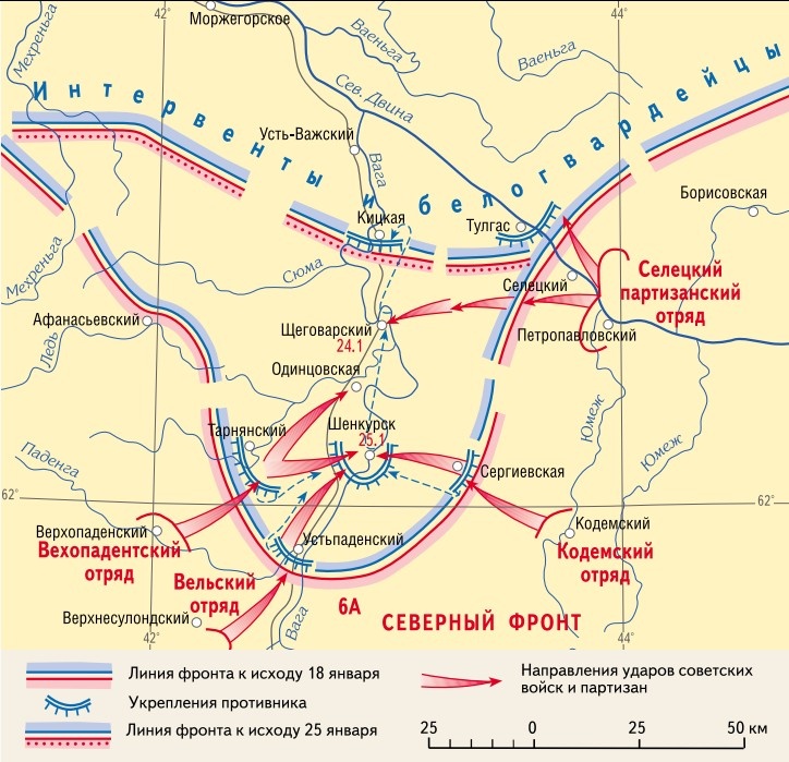 Шенкурская операция.