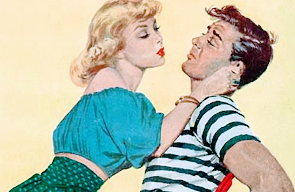 Нет, я не блондинка. А вот муж мой - брюнет, это правда. Я, впрочем, тоже брюнетка. 