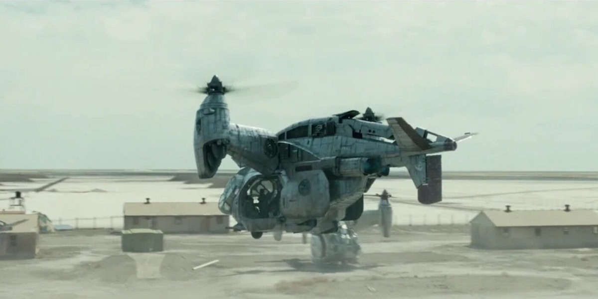 Винтокрыл в сериале