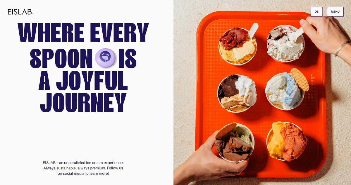 Примеры главных экраном с сайта referest