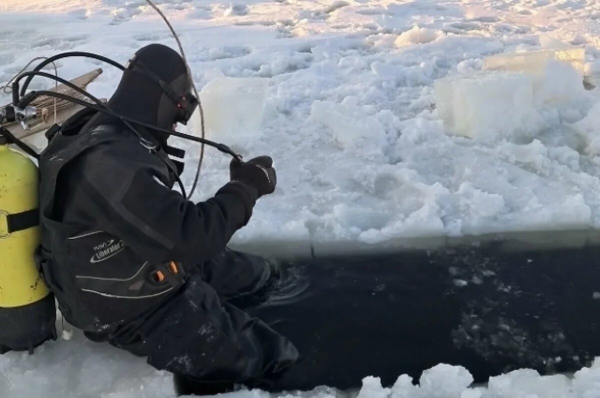    Тела пропавших в декабре рыбаков подняли со дна озера под Тольятти