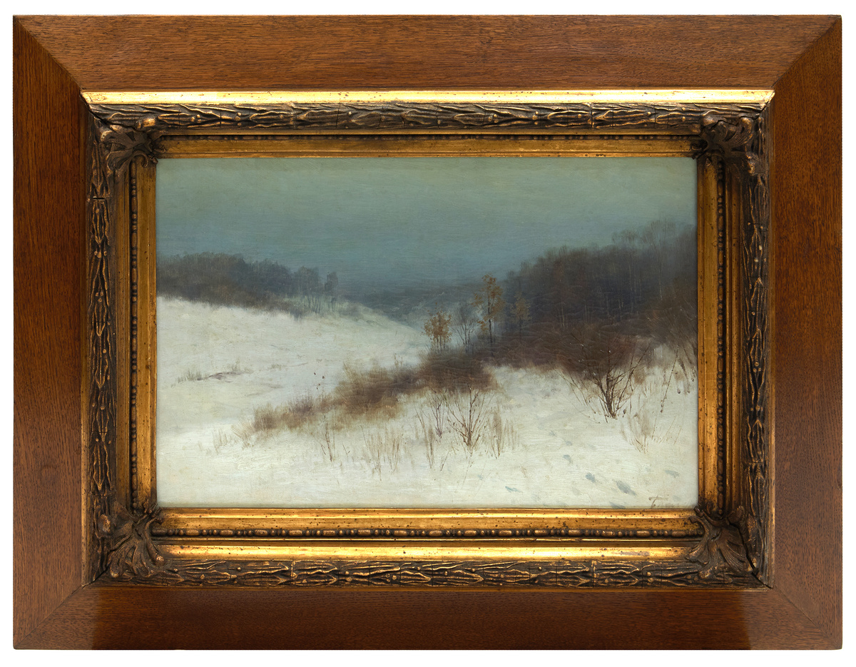 В.П. Батурин. Зима, 1890-е. Галерея Умная коллекция