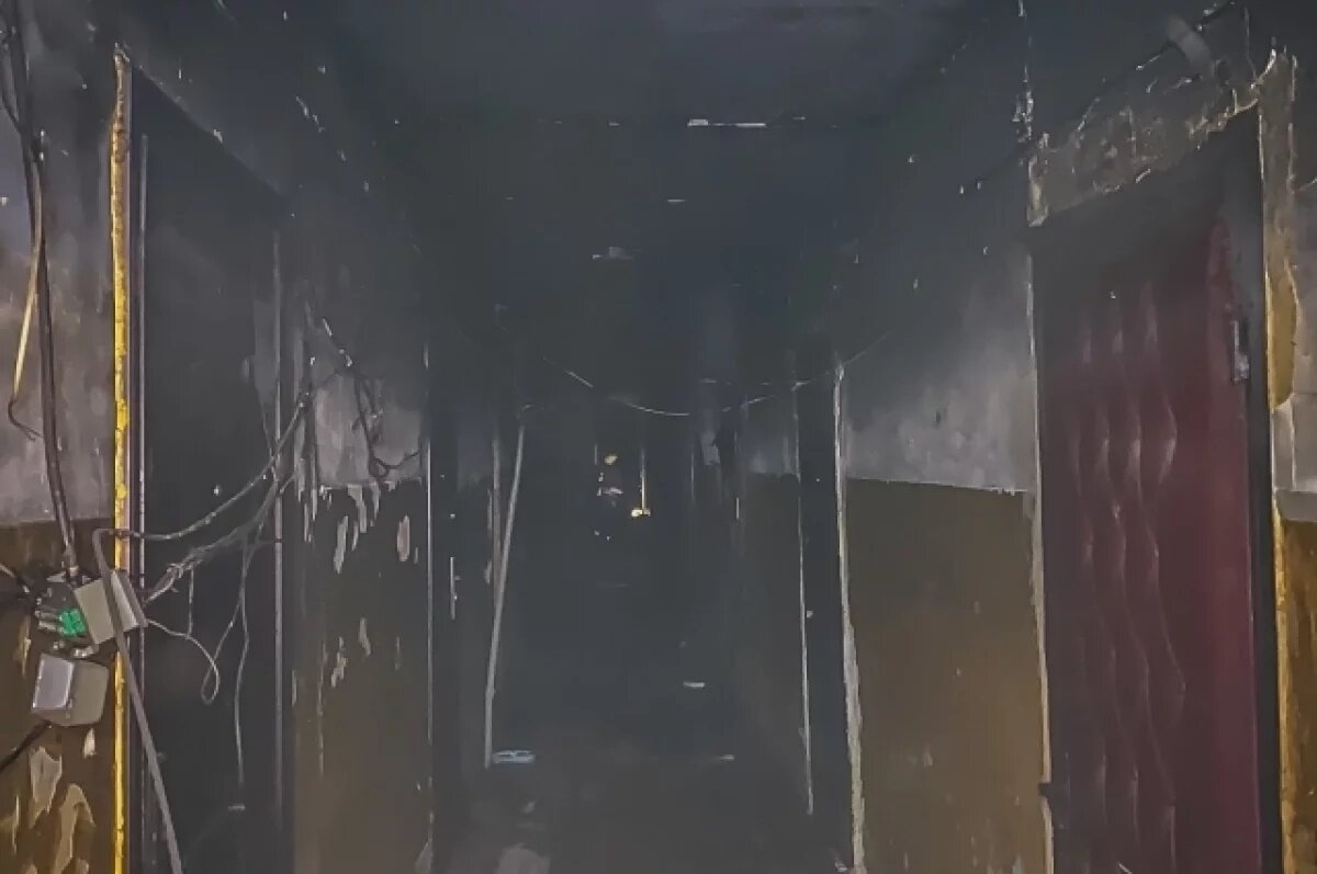    Человек погиб на пожаре в квартире в поселке Верхнеднепровский