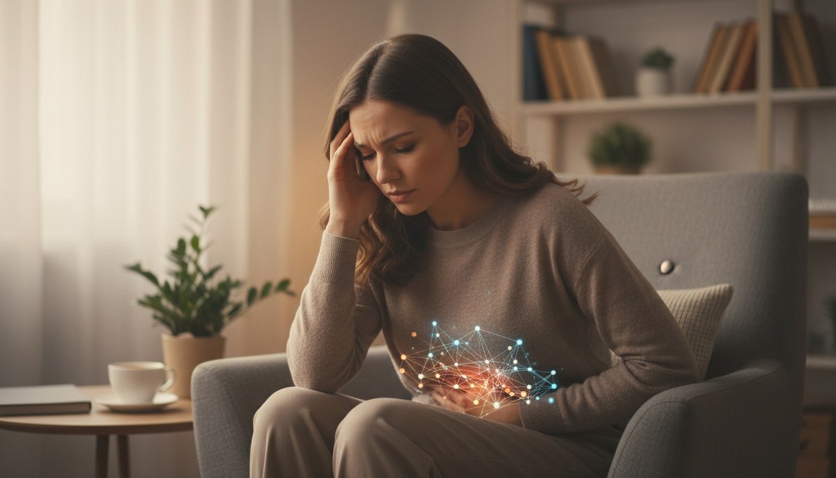 Стресс и кишечник связаны напрямую. Узнайте, как отличить «нервное» вздутие от пищевого