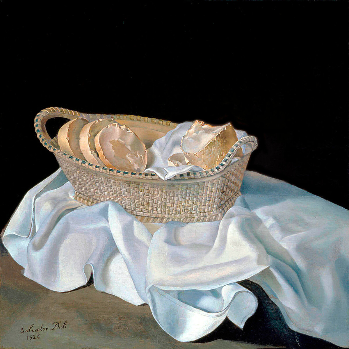 Сальвадор Дали. Корзина с хлебом. 1926