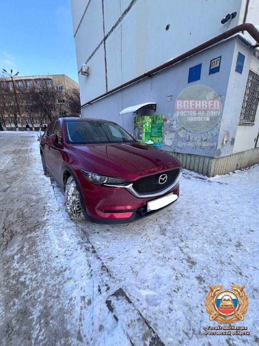    В Ростове Госавтоинспекция вычислила нарушителя парковки по фото из сети. Фото: Госавтоинспекция РО.