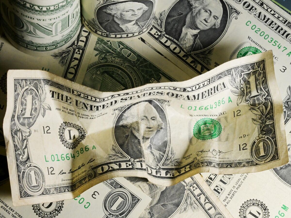    Американские доллары© РИА Новости . Владимир Трефилов