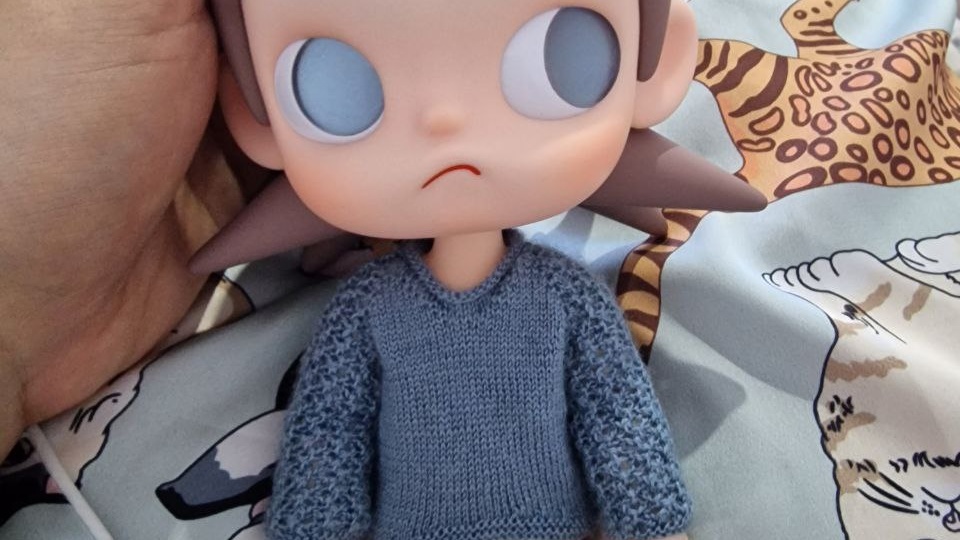 Вот такой получился свитерок