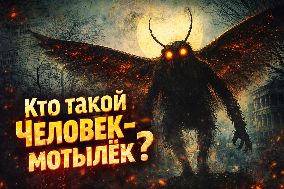 Кто такой Человек-мотылёк? Что произошло в Пойнт-Плезанте в 1966 году