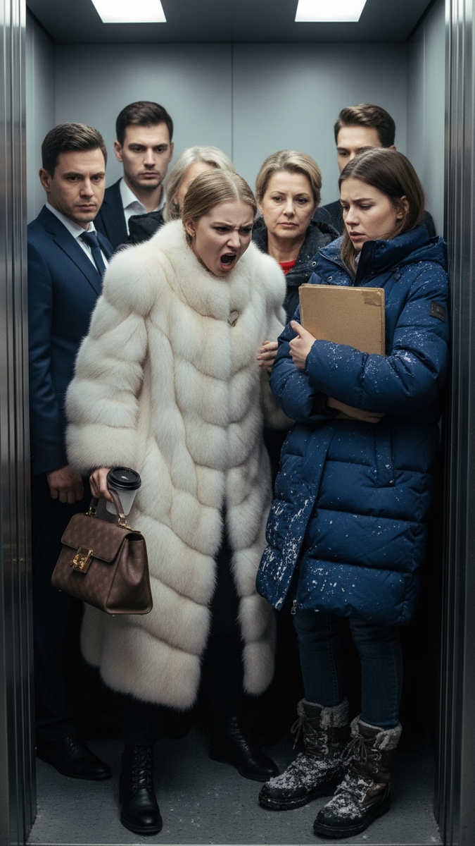 «Фу, дешёвка!» — кричала мажорка на мой пуховик. Вечером она мыла полы в нашем офисе