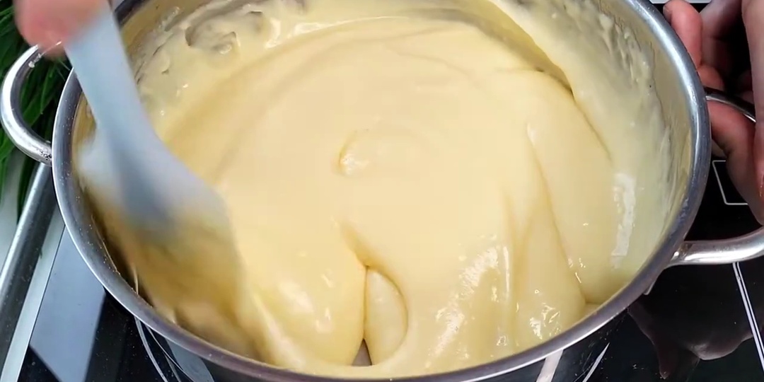 Заварной крем на желтках для любых изделий🧁