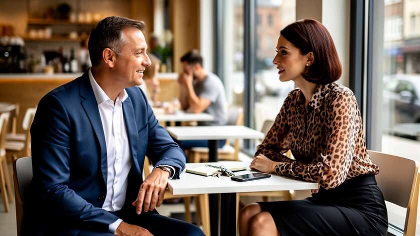 Жена случайно увидела за столиком мужа с другой женщой