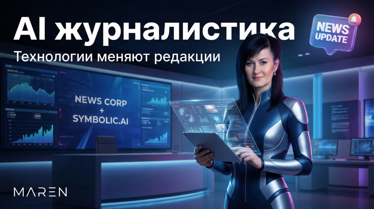    Symbolic.ai и News Corp объединяются для новой эры медиатехнологий | Автор: Марина Погодина Марина Погодина