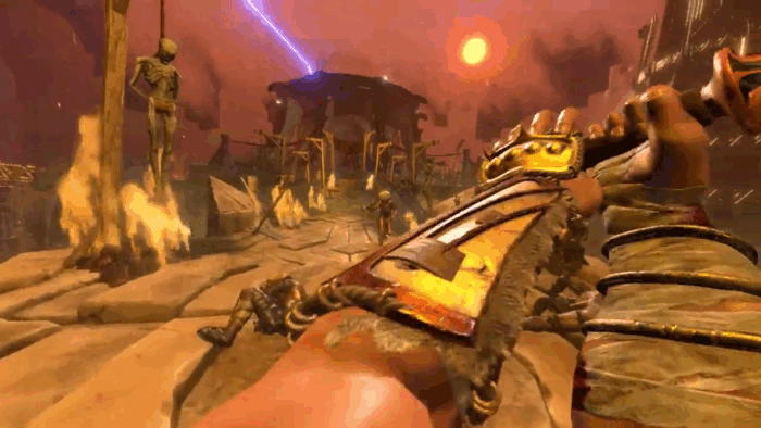 Gif картинка "Отрывок из трейлера игры Elderborn"