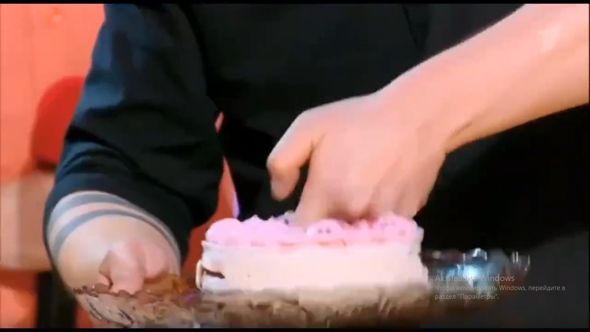 Кадр передачи. Фото автора. 