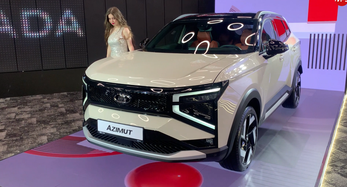 Кроссовер Lada Azimut показали на ежегодной пресс-конференции АвтоВАЗа.