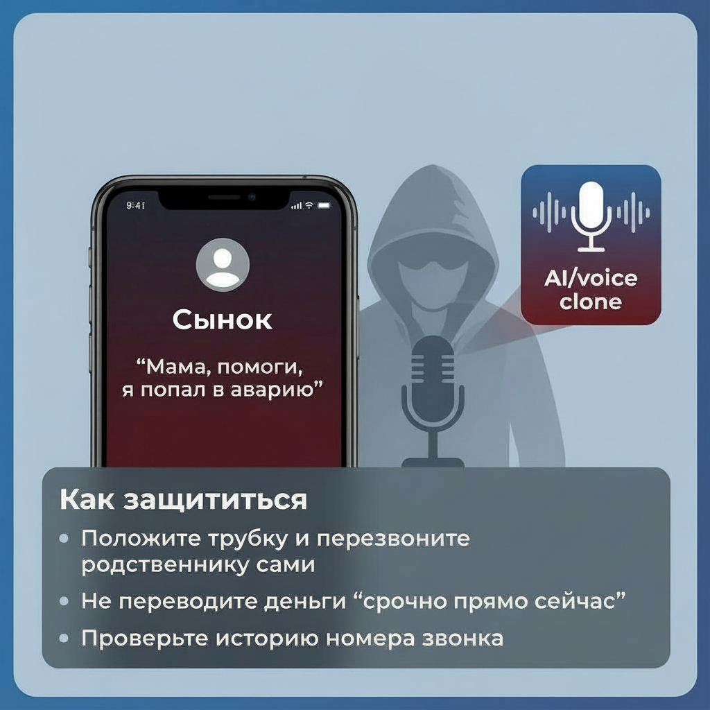 Технология клонирования голоса на службе мошенников