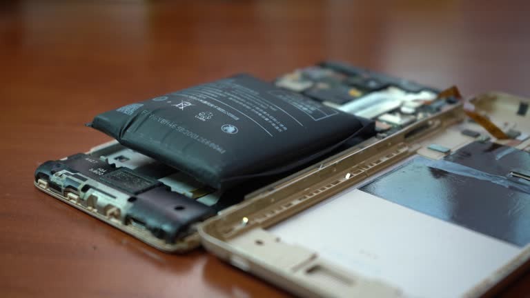 Вздувшийся аккумулятор