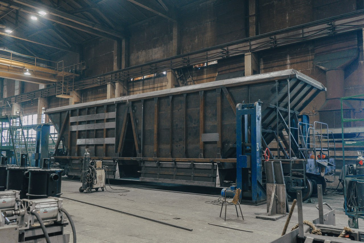 Производство хоппера на мощностях УВЗ. Источник: УВЗ