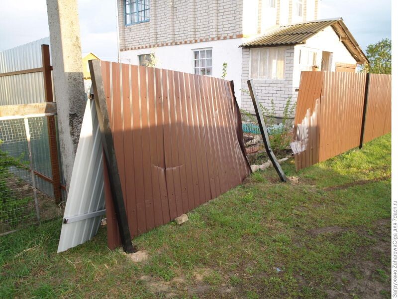 Типичные ошибки при установке забора