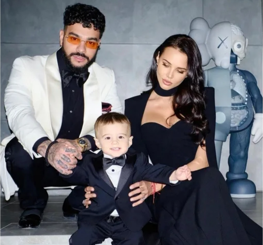 Ратмир с папой Тимати и мамой Анастасией Решетовой