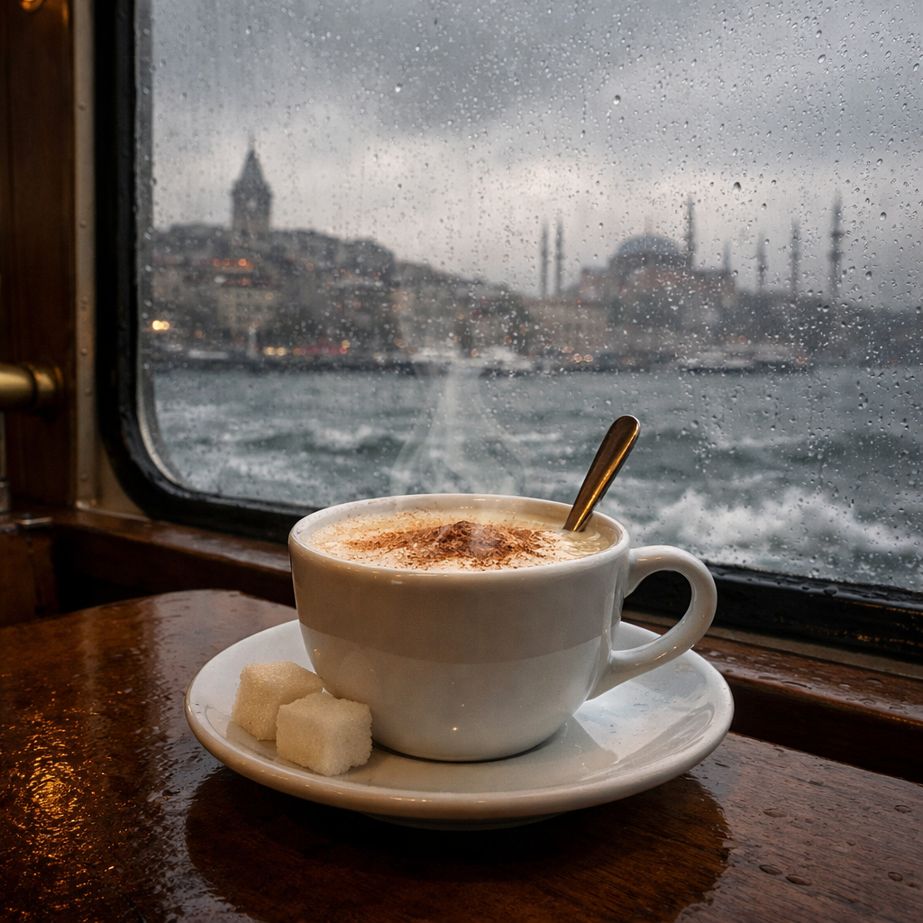 Салеп на городском пароме