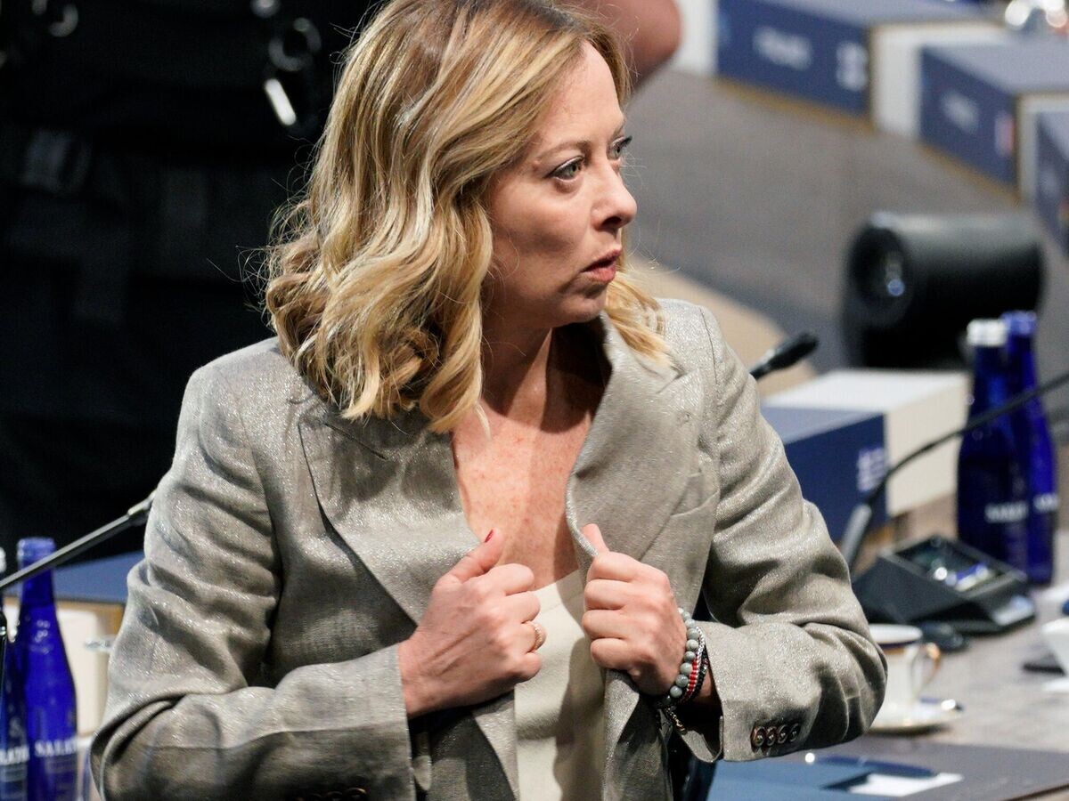    Премьер-министр Италии Джорджа Мелони© РИА Новости . Стрингер