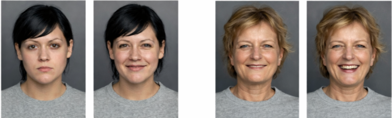 Даже обычная улыбка может изменять восприятие возраста в лучшую сторону