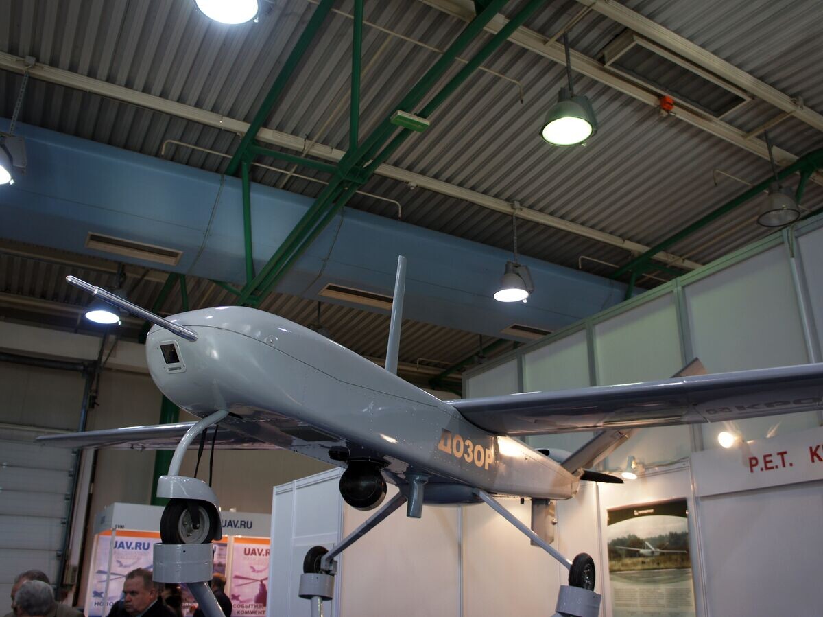    Беспилотный летательный аппарат (БЛА) "Дозор-100"© РИА Новости . Сергей Сафронов