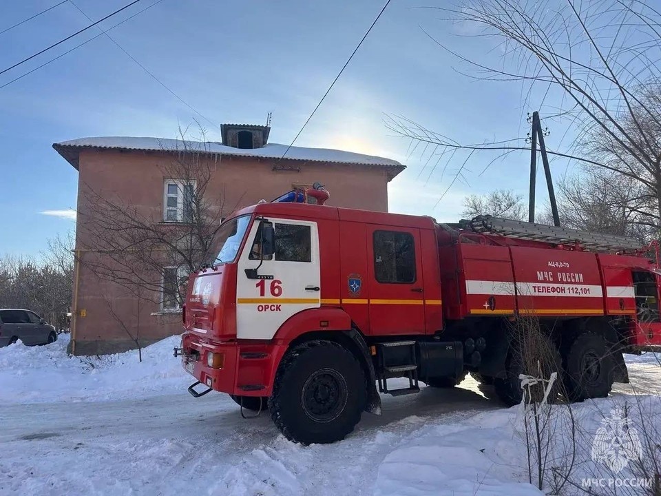    Площадь, пройденная огнем, составила пять квадратных метров ГУ МЧС России по Оренбургской области