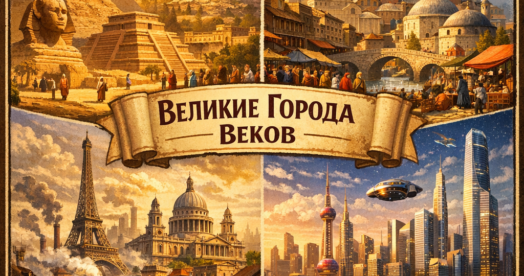 Самые большие города своего времени