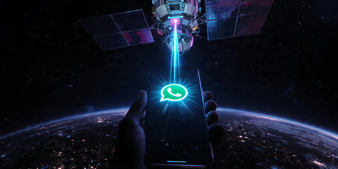 WhatsApp стал доступен через спутниковый интернет