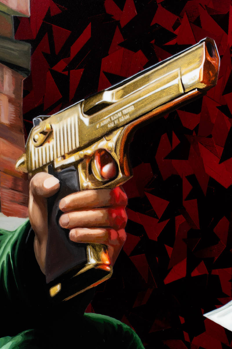 картина на карбоне