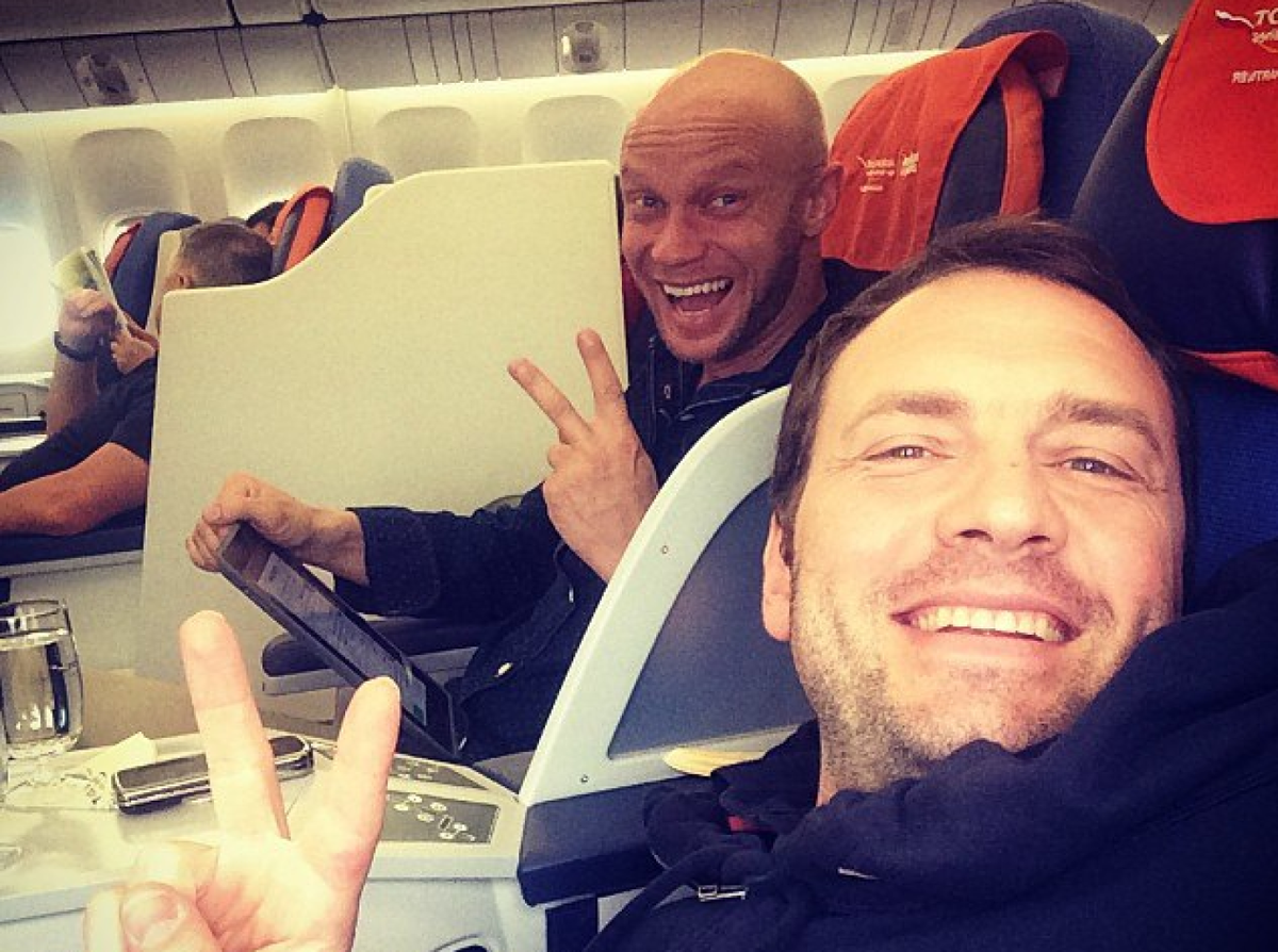    Дмитрий Храсталев и Виктор Васильев (Фото: Instagram* @vasilyevvictor)