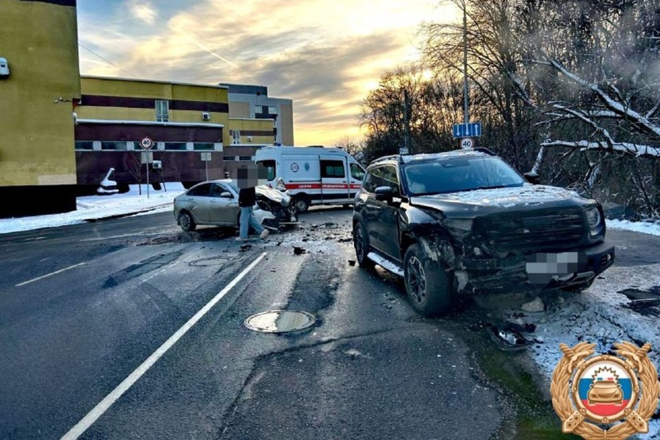    В ДТП пострадали два человека Фото: ГИБДД