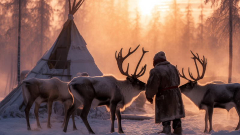 Мороз и визуально приятен