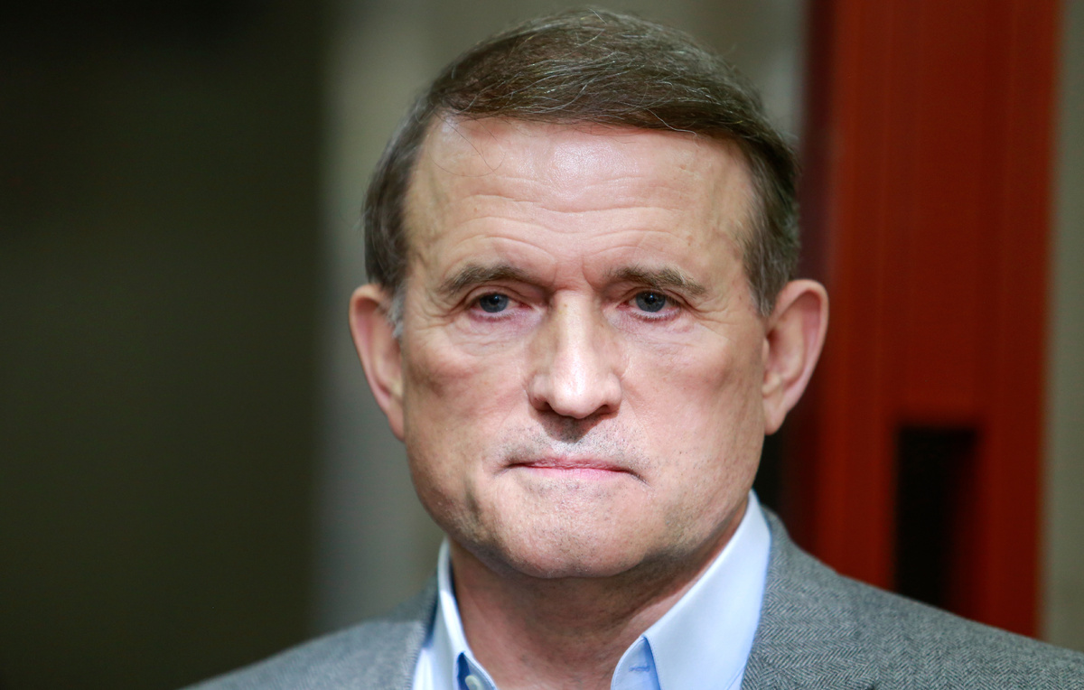    Глава движения "Другая Украина" Виктор Медведчук  Ирина Яковлева/ТАСС