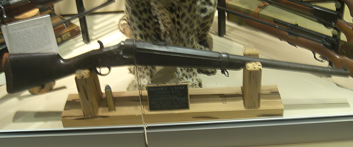 Винтовка 4-го калибра сэра Генри Мортона Стэнли. (Автор фото Amendola90, CC BY-SA 3.0)